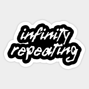 Infinity Repeating Sticker
